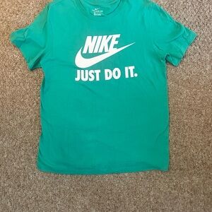 Nike teal green t shirt